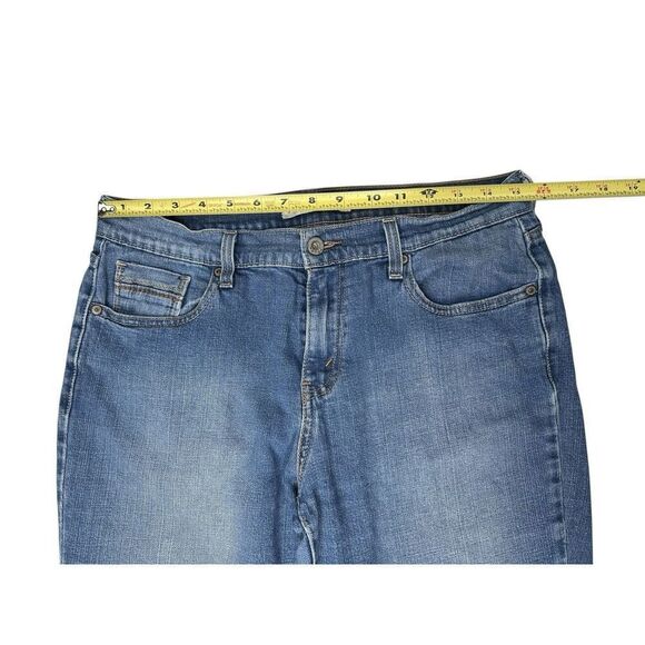 Levi's 513 Bootcut Stretch Denim Jeans Medium Wash Mid Rise Women's Size 30 x 30 - Picture 6 of 13